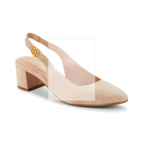 Cole Haan Shoes - NWOT Cole Haan Women's The Go-To Slingback Pump, 45mm, Brush Suede, Size 10.5